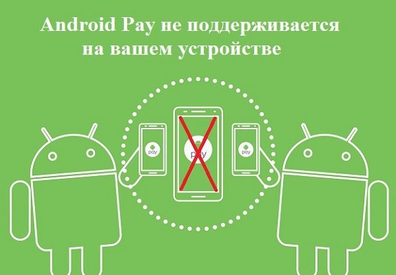 не поддерживается Android Pay
