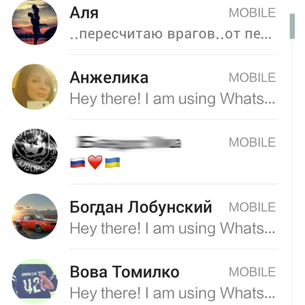 WhatsApp - Бесплатные звонки и сообщения ⋆ 7