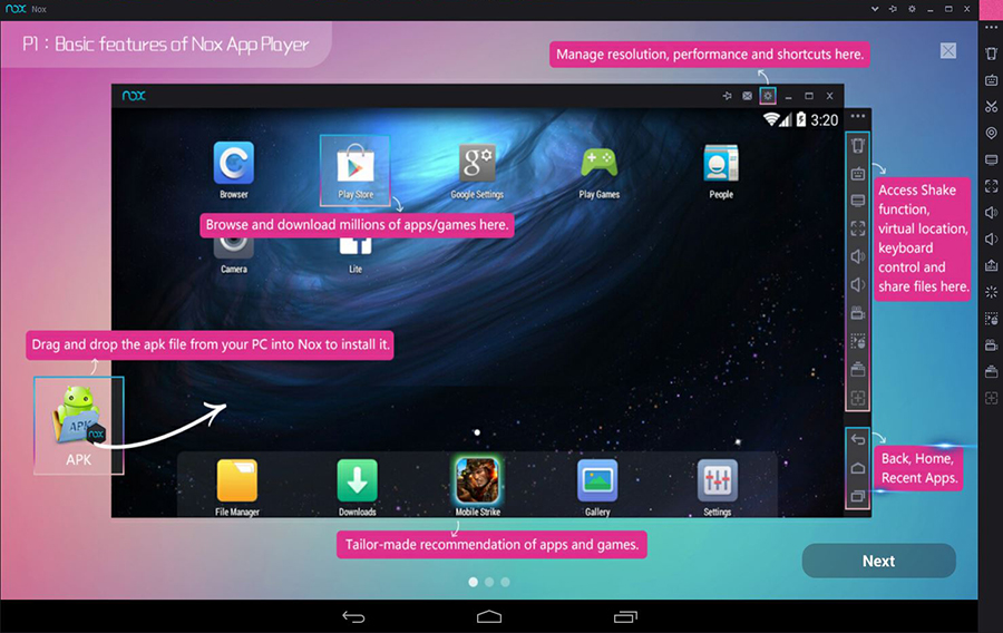 Nox App Player is one of the best Android emulators