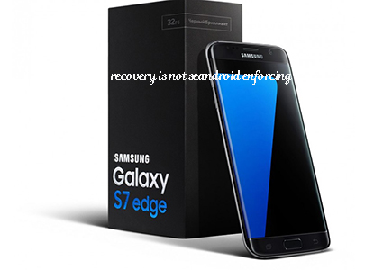 Recovery is not seandroid enforcing after reset ⋆ 3