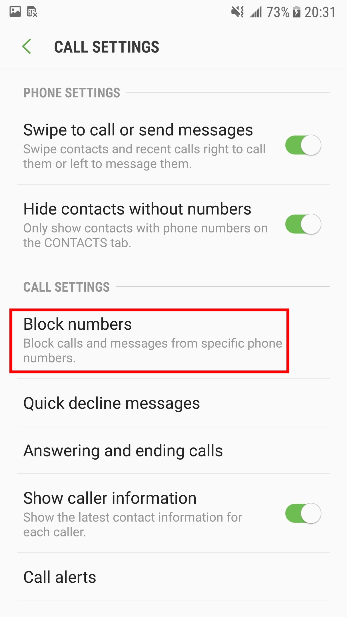 Как заблокировать скрытый номер на Андроиде