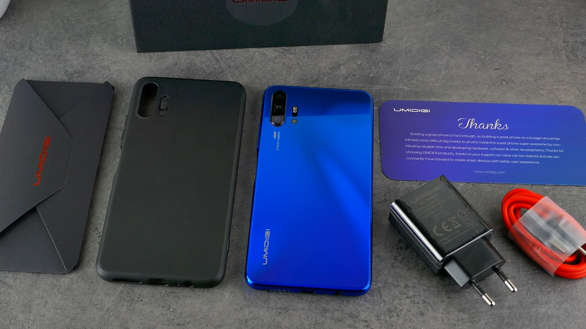 UMIDIGI F2 Overview - Package