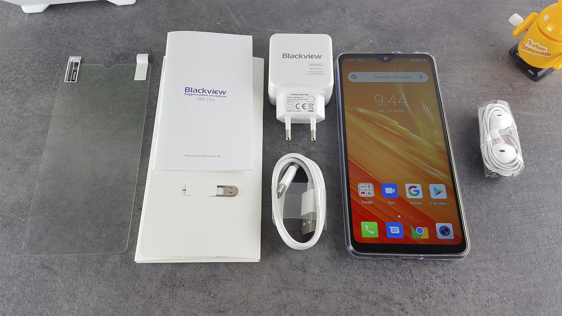 Blackview A80 Pro review - package
