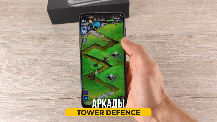 Обзор смартфона BQ Aurora 6430L - аркадные игры Tower Defence