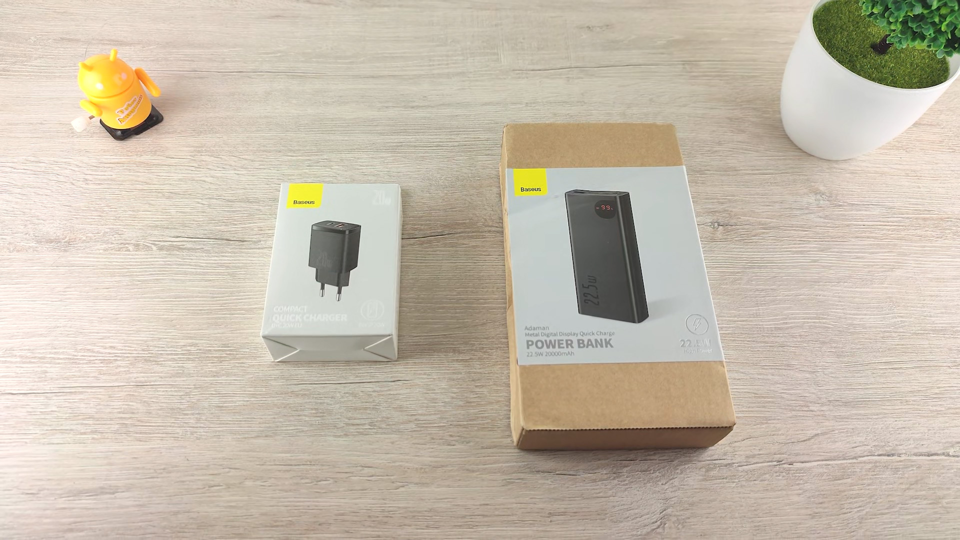 Overview of Baseus Power Bank Adaman and Charger Box